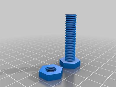 Nut and bolt