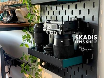 Skadis Lens Shelf By Foxwood