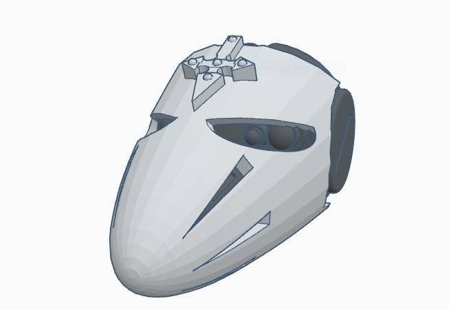 Beaky Armiger Knight Head 40K