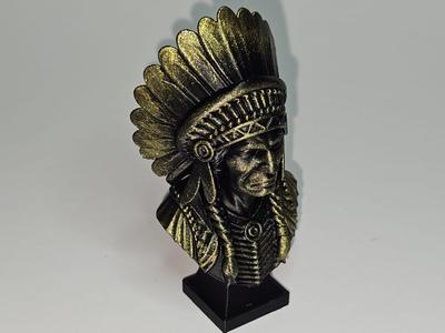Golden Supreme Chief - Majestic Tribal Leader