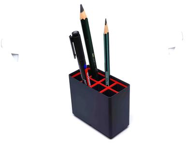 Pencil holder 8 compartments Gridfinity 1x2x10u