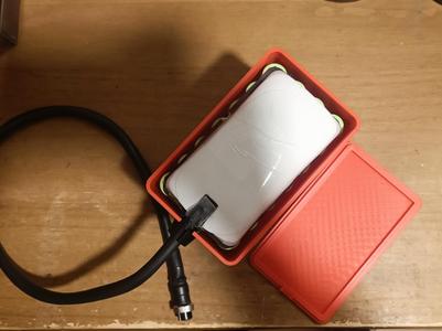 Battery Box 135x80x80mm (pull & bend safe)