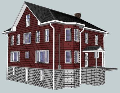 HO Scale Tunnel Inn