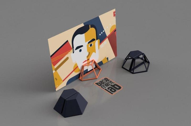 Photo Stand - Hexagonal Shape - Supporto per foto forma esagonale 50x25mm 