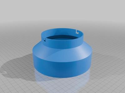 Delonghi Pinguino Air Conditioner 140mm Pipe Adapter