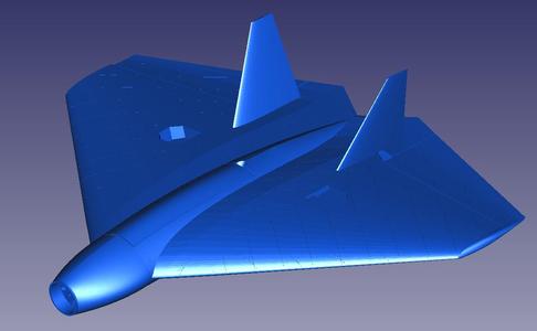 Dogmatix-600 Delta RC Plane
