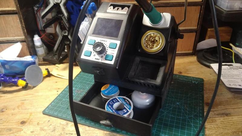 Yihua 982 sloping base with drawer