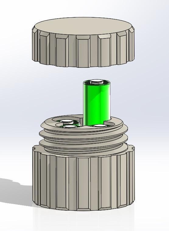 CR23A Screw-Together Battery Holder