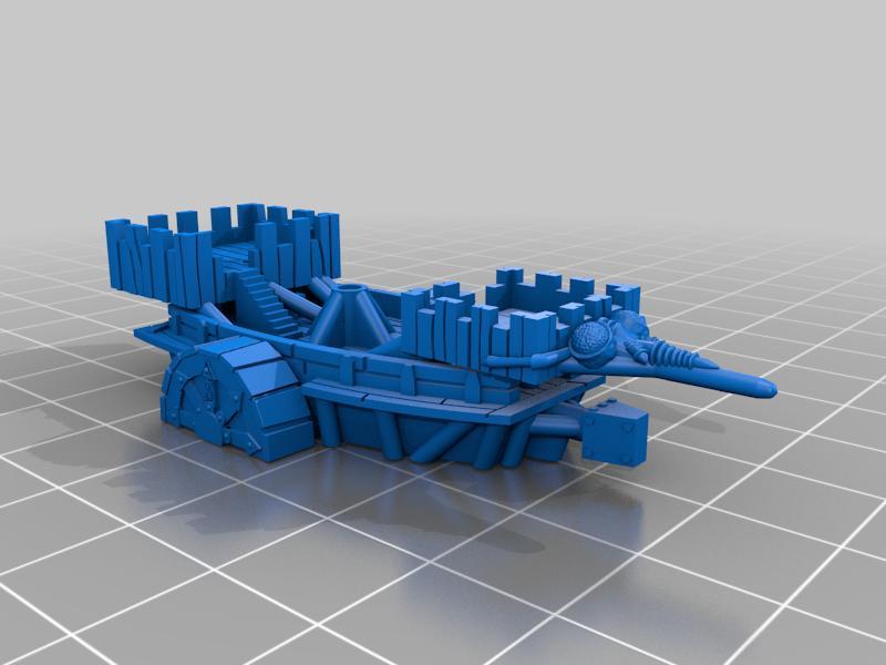 DriftWoodRot Paddle Wheel Ship