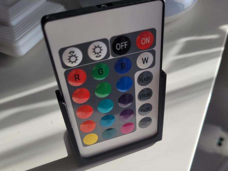 RGB LED Strip Remote Control Tabletop Support