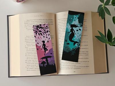 Fairy & Mermaid - Fantasy Bookmarks Set Part 1