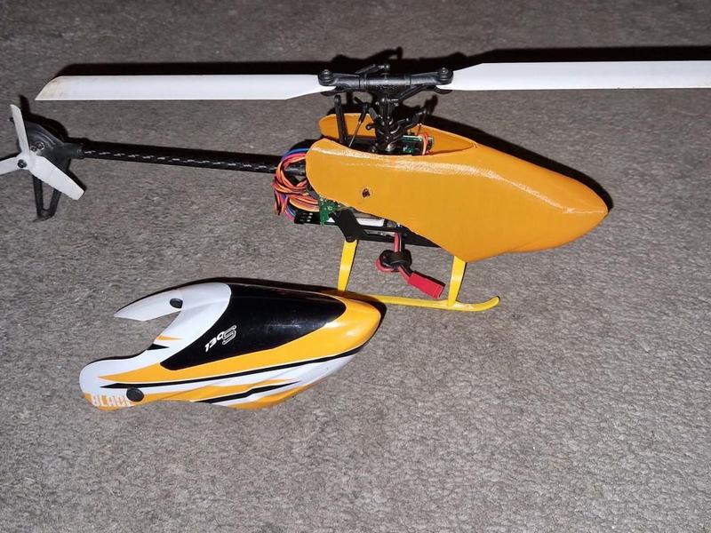 Blade 130 S Canopy remix for vase mode printing