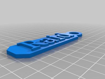 Raid Keyring