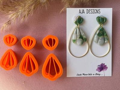 Polymer Clay Earring Mold 17