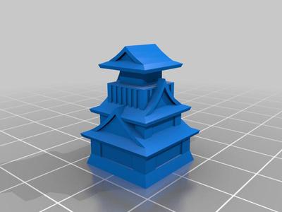 Sekigahara board game pieces