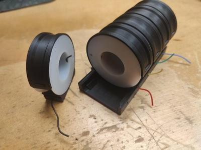 Silicone wire spool holder