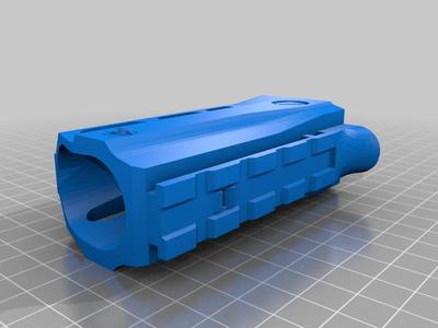 Nerf Doublestrike 'Rhino' with site channel  