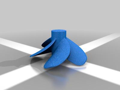 B-serie boat propeller 5 blades 05