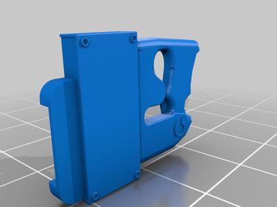 Zeus-Class Fusion Pistol halved for print 