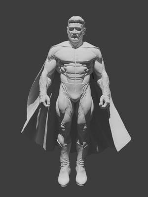 Omni-Man - Hyperrealistic 3D Figure | Invincible Universe