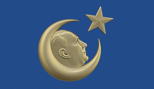 Gazi Mustafa Kemal Ataturk Bas Relief