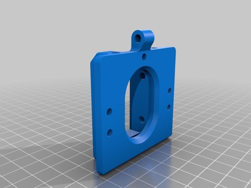 Bulldog Extruder Modified Mount for Hadron Ord Bot