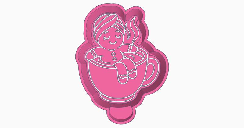 Hot Cocoa Spa Freshie STL