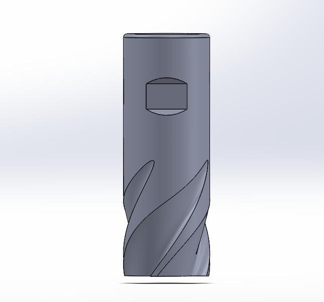 End Mill Shot Glass