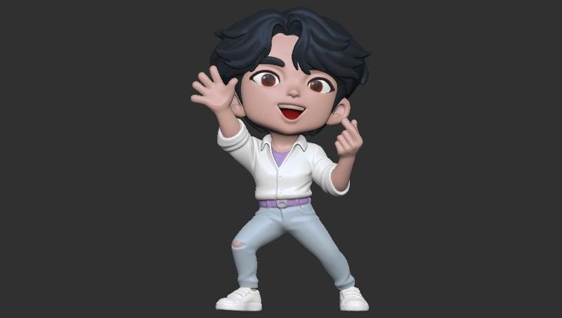 Saja Boys - Chibi - jinu - kpop demon hunter