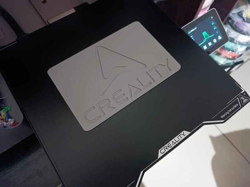 Creality mounting board for Creality Logo and name