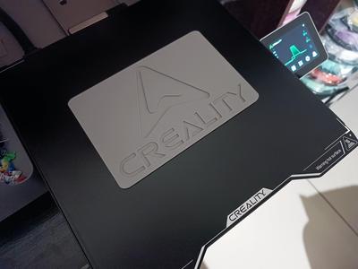 Creality mounting board for Creality Logo and name