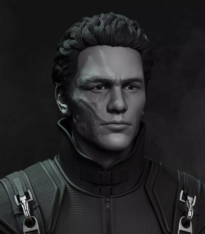 Harry Osborn Green Goblin Bust