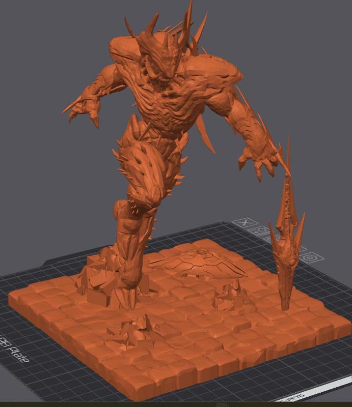 The First Descendant - Vulgus Bust [RESIN]