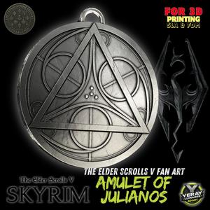 Amulet of Julians - Skyrim | Amulets of the Nine Divines Collection