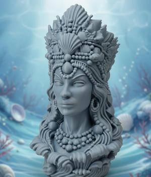 Yemanja Bust - A tribute to the sea