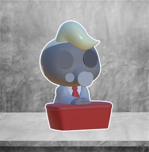 Tom Trench Chibi / Hazbin Hotel /3mf