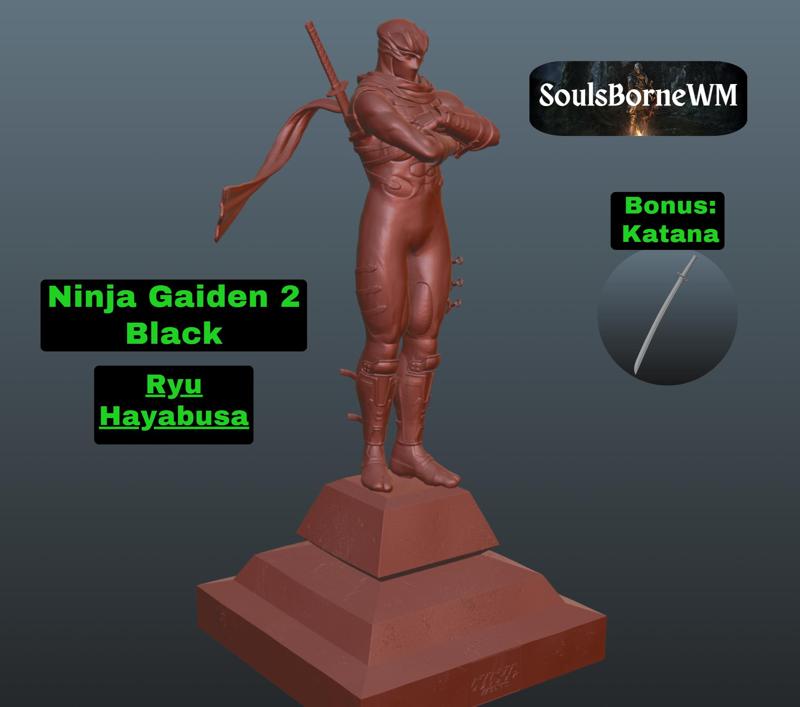 Ninja Gaiden 2 Black: Ryu Hayabusa