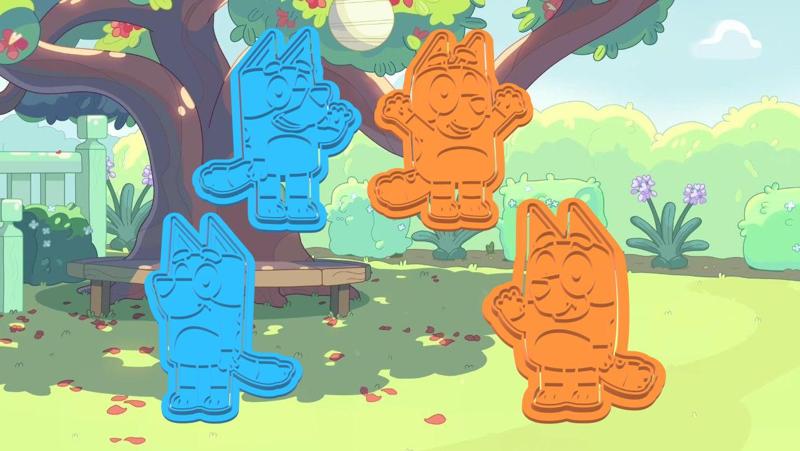 Bluey and Bingo Cookie Cutters