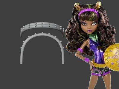 Clawdeen Wonder Wolf Headband Replacement