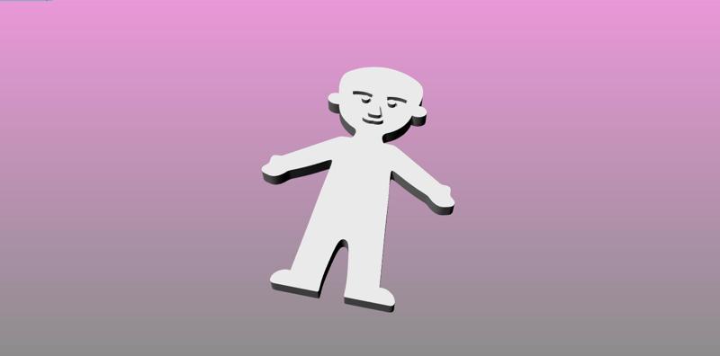 Muñeco cookie cutter