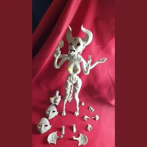 BJD Elegant succubus demon - complete body set