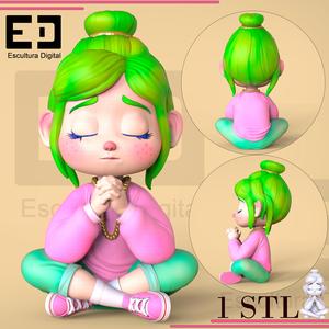 praying girl - niña rezando