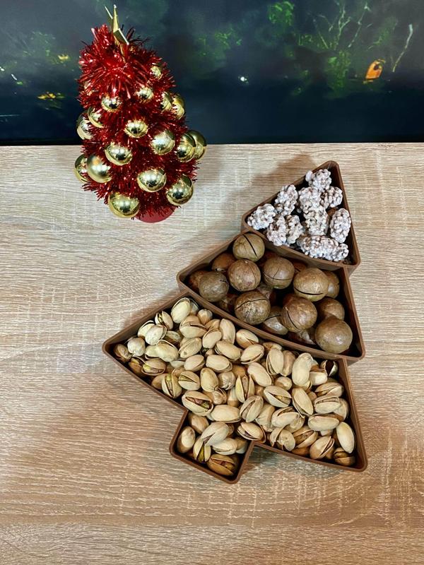 Christmas Tree Bowl Shape for Candy, Nuts, Snacks etc