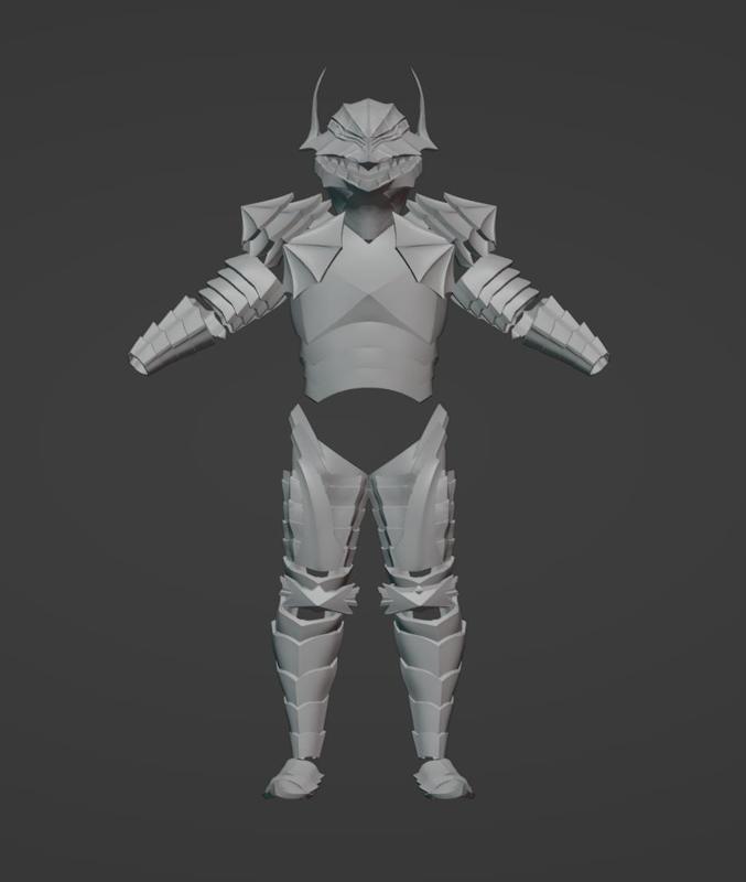 BERSERK GUTS ARMOR COSTUME STL FILE | BERSERK GUTS ARMOR COSTUME DIGITAL FILE
