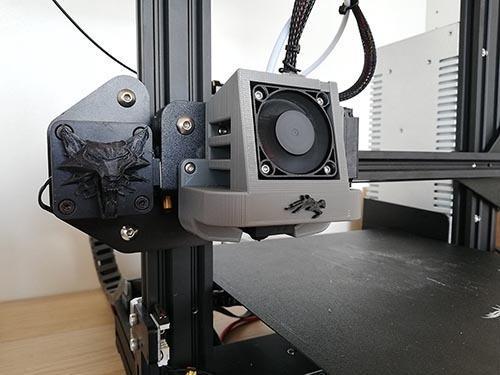 Fan Duct Ender 3 & 5 remix satsana