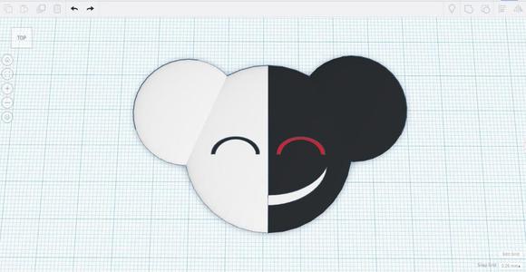 Monokuma Sprite button