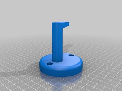 Shipping Tape Hook w/ Mounting Holes