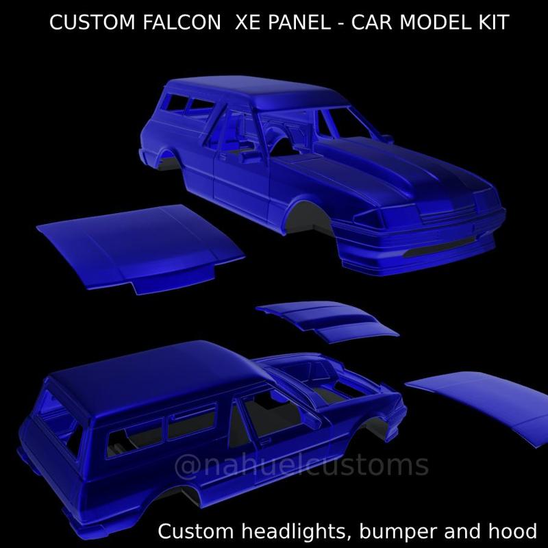 CUSTOM FALCON  XE PANEL - CAR MODEL KIT