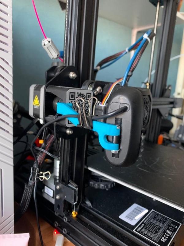 Ender 3 Logitech C270 webcam mount
