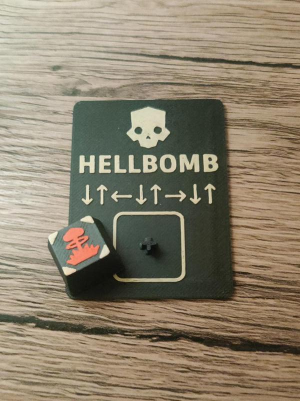 Helldivers Keycap (Hellbomb Edition)